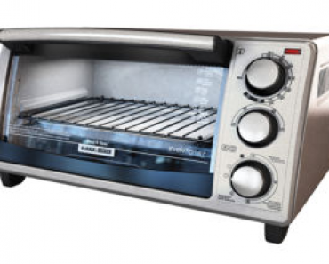 Black+Decker™ 4-Slice Countertop Toaster Oven Only $35.99!