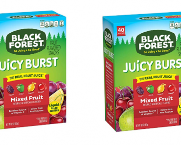 Black Forest Medley Juicy Center Fruit Snacks 40 Count Only $5.66 Shipped!
