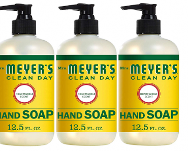 Mrs. Meyer’s Clean Day Hand Soap (Lemon Verbena) 3 Count Only $9.38 Shipped!