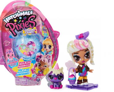 Hatchimals Pixies Cosmic Candy Pixie with 2 Accessories and Exclusive CollEGGtible Only $4.99! (Reg. $10)