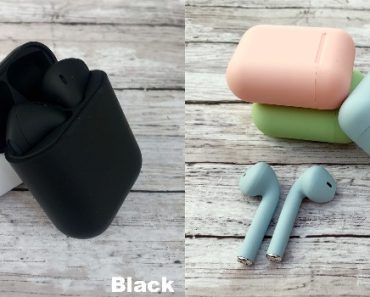 Matte Wireless Touch Earbuds Just $16.99! FREE Shipping!