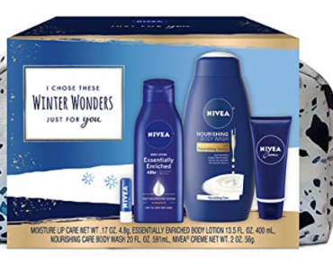 NIVEA Winter Wonders Skin Care Set for Her, 4 Piece Gift Set Only $10.22! (Reg. $20.44)