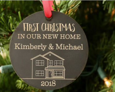 Personalized New Home Christmas Ornament Only $9.99 Shipped!