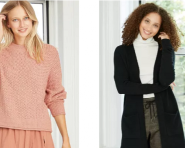 Target: Save 50% off Women’s Sweaters! Prices Start at Only $7.50!