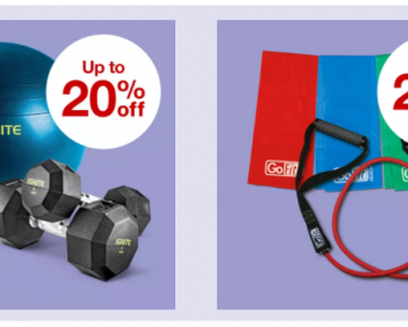 Target: Take an Extra 20% off Exercise & Fitness Gear!