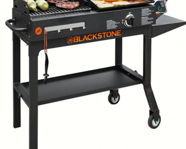 Blackstone Duo 17″ Griddle and Charcoal Grill Combo Only $159 Shipped! (Reg. $200)