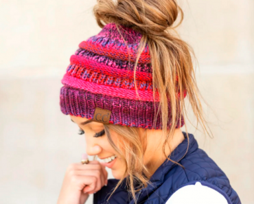 CC Messy Bun Beanie Collection (Tons of Colors) Only $14.99 + FREE Shipping!! (Reg. $35)