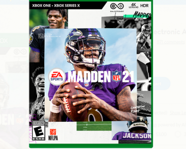 Madden NFL 21 for the Xbox One or Xbox Series X Only $29.96! (Reg. $60)