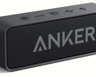 Anker Waterproof Soundcore Bluetooth Speaker with IPX5 Only $22.99 with clipped coupon!