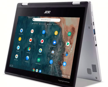 Acer 11.6″ Touchscreen Convertible Spin Chromebook Only $199.99 Shipped! (Reg. $329.99)