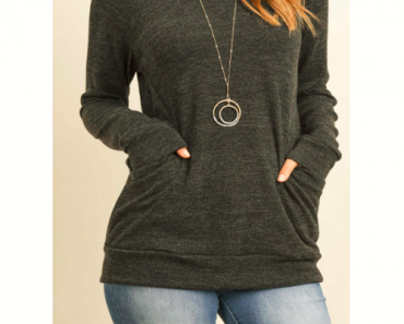 Everyday Long Sleeve Pocket Top (Multiple Colors) Only $13.99 + FREE Shipping! (Reg. $39.99)