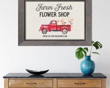Farmhouse Valentine’s Sign Prints – Only $5.49!