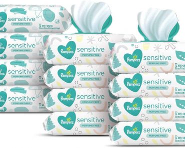 Pampers Sensitive Water Based Baby Diaper Wipes (864 Wipes) – Only $21.74!