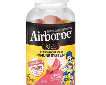 Airborne Kids Assorted Fruit Gummies (63 Count) Only $11.68 Shipped!