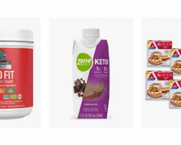Up to 40% off Isopure, Atkins and other keto essentials!