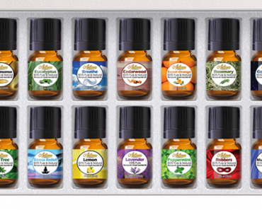 Top 14 Essential Therapeutic Grade Essential Oils Set – Just $9.99!
