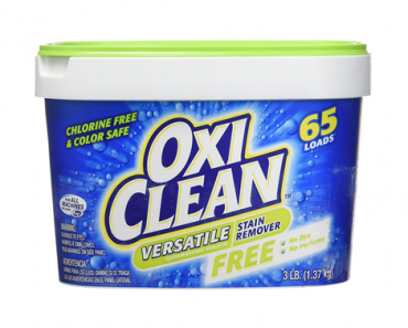 OxiClean Versatile Stain Remover Free – 3 Lbs, Green – Just $5.78!