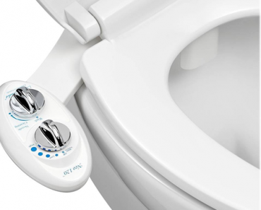 Luxe Neo 120 Non-Electric Self Cleaning Nozzle Universal Attachment Bidet – Just $39.99!