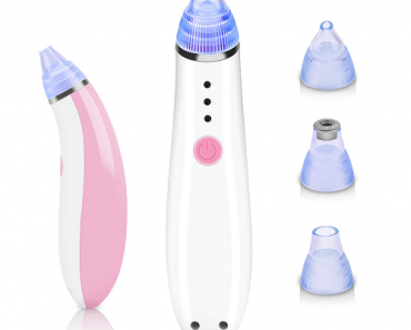 Blackhead Vacuum Remover with 3 Suction Probes Only $9.86!