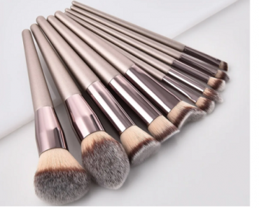 Professional Glow Makeup Brush Set | 10-Piece Only $17.99 Shipped!