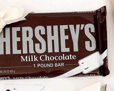 Hershey’s Milk Chocolate Candy Bar – 1 POUND – Only $6.77!
