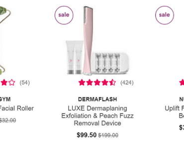 ULTA: Facial Rollers & Peach Fuzz Removal Device 50% off! Today Only! Prices Start at Only $16!