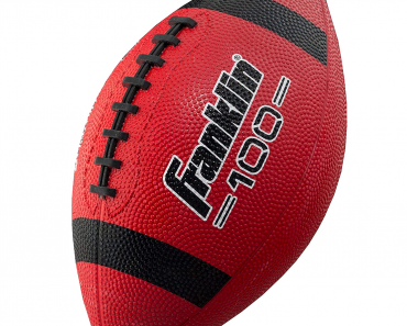 Franklin Sports Grip-Rite 100 Rubber Junior Football – Only $4.88!