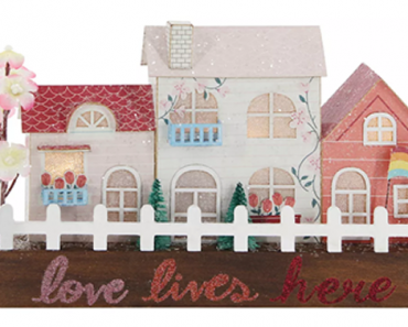 Kohl’s 30% Off! Stack Codes! FREE Shipping! Celebrate Valentine’s Day Together LED Houses Table Decor – Just $12.59!