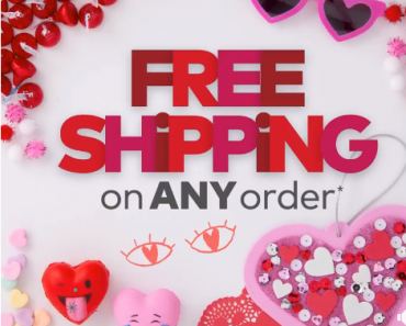 Get Everything You Need For Valentine’s Day! Free Shipping on Any Order at Oriental Trading!