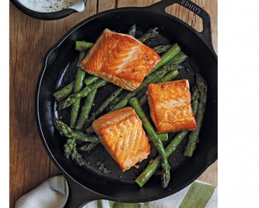 Lodge Pre-Seasoned Cast Iron Skillet With Assist Handle, 10.25″ Only $13.99! (Reg. $27)