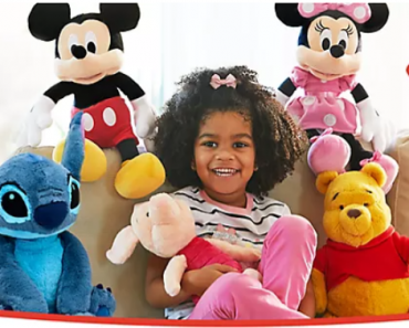 Disney Store: FREE Shipping on ANY Order! Buy 1 Plush, Get 1 for $5! Fun V-Day Gifts!