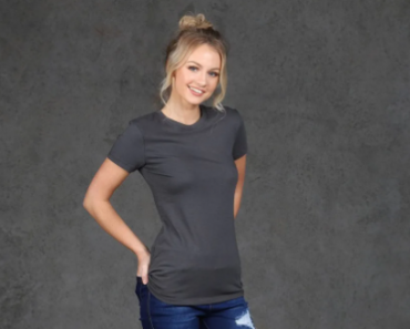 Extra Long Crew Neck Tees ONLY $9.99 Shipped!