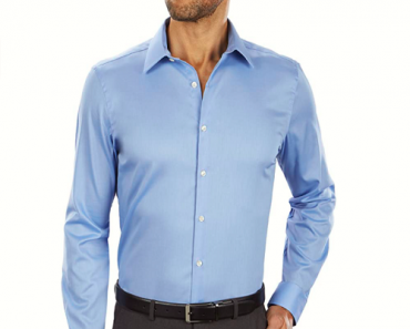 Van Heusen Men’s Dress Shirt Slim Fit Flex Collar Only $9!! (Reg. $27.99)