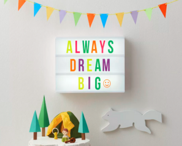 Pillowfort Your Message Here Light Box for Only $11.99 w/ circle offer!