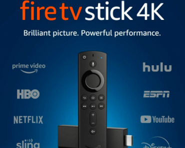 Fire TV Stick 4K Streaming Device with Alexa Voice Remote Only $29.99 with code! (Reg. $50)