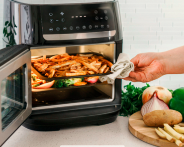 Bella Pro Series – 4-Slice Convection Toaster Oven + Air Fryer with Dehydrator & Rotisserie Settings – Stainless Steel for Only $99 Shipped! (Reg. $150)