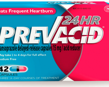 Prevacid 24HR Lansoprazole Delayed-Release Capsules 42-count Only $11.85! (Reg. $22.83)