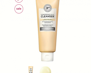 It Cosmetics  Confidence in a Cleanser Gentle Face Wash Only $14! (Reg. $28)