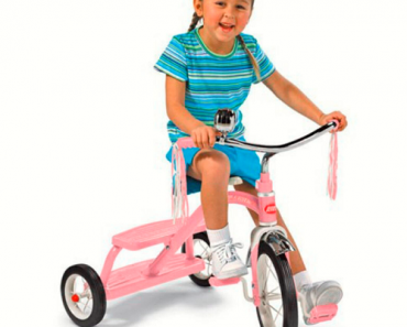 Radio Flyer Classic Pink Dual Deck Tricycle Only $39.97 Shipped! (Reg. $70)