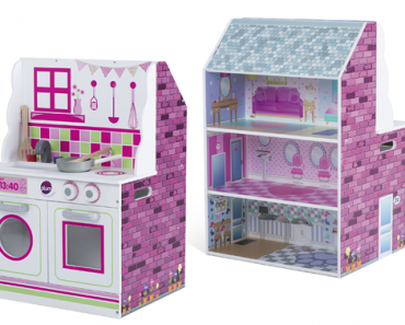 Plum 2-in-1 Dollhouse and Play Kitchen – Just $20.00! Was $69.99!