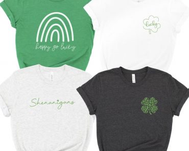 Minimal St Patrick’s Day Tees – Only $19.99!