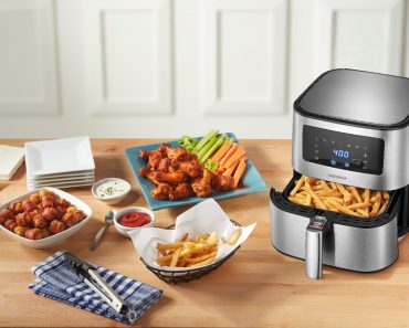 Insignia 5-qt. Digital Air Fryer (Stainless Steel) – Only $49.99!