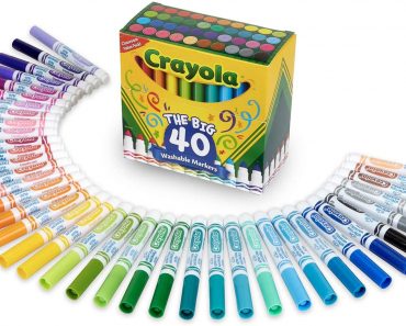 Crayola Ultra Clean Washable Markers (40 Count) – Only $12.22!