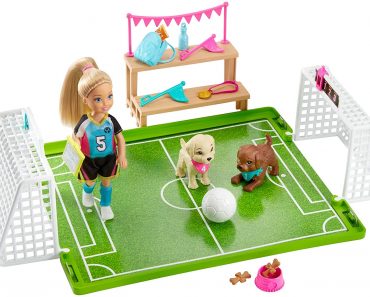 Barbie Dreamhouse Adventures 6-inch Chelsea Doll with Soccer Playset and Accessories – Only $14.99!