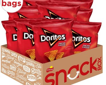 Doritos Nacho Cheese Flavored Tortilla Chips, 1 oz (Pack of 40) – Only $10.62!