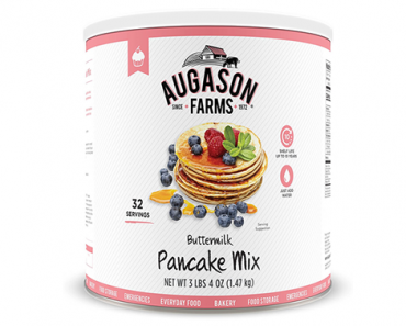 Augason Farms Buttermilk Pancake Mix – No. 10 Can – Just $7.32!