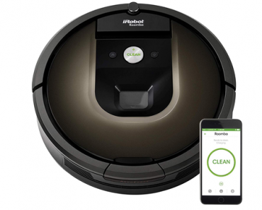 iRobot Roomba 980 Wi-Fi Connected Vacuuming Robot – Just $299.99!
