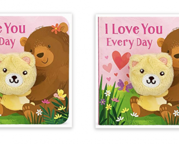 I Love You Every Day Children’s Finger Puppet Board Book Only $1.57! (Reg. $7)