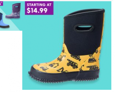 Zulily: Get Neoprene Boots From ZOOGS Starting at Only $14.99!