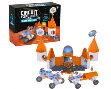 Circuit Explorer Deluxe Base Station, Building Set & Beginner Circuit Building Only $29.90! (Reg. $60)